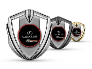 Lexus Badge Self Adhesive Minimal Style High-End Look